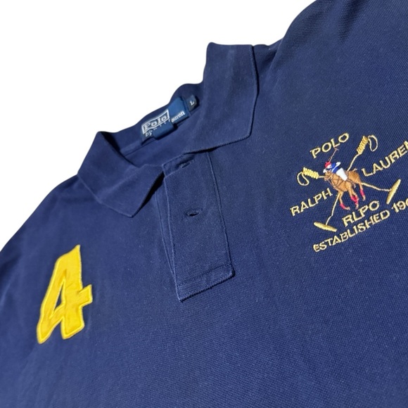 Vintage Polo Ralph Lauren 100% cotton polo shirt - Picture 2 of 3